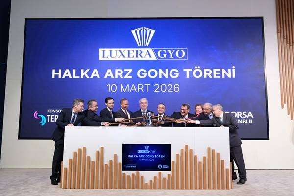 Borsa İstanbul’da gong Luxera GYO için çaldı