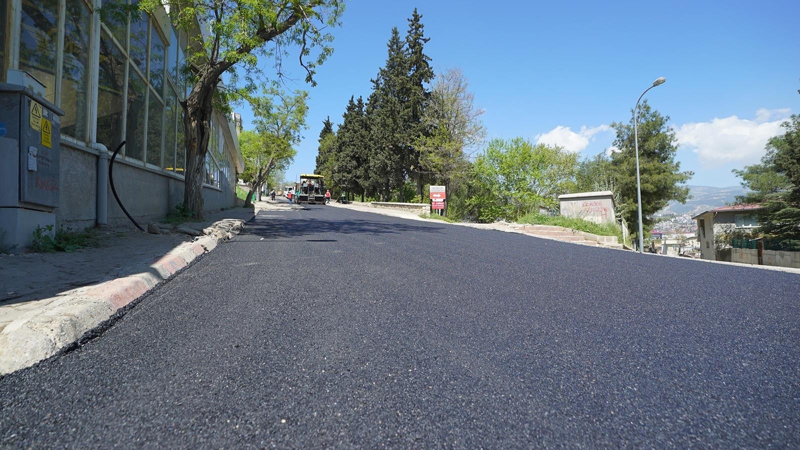 Büyükşehir Yol Yatırımlarını Sürdürüyor