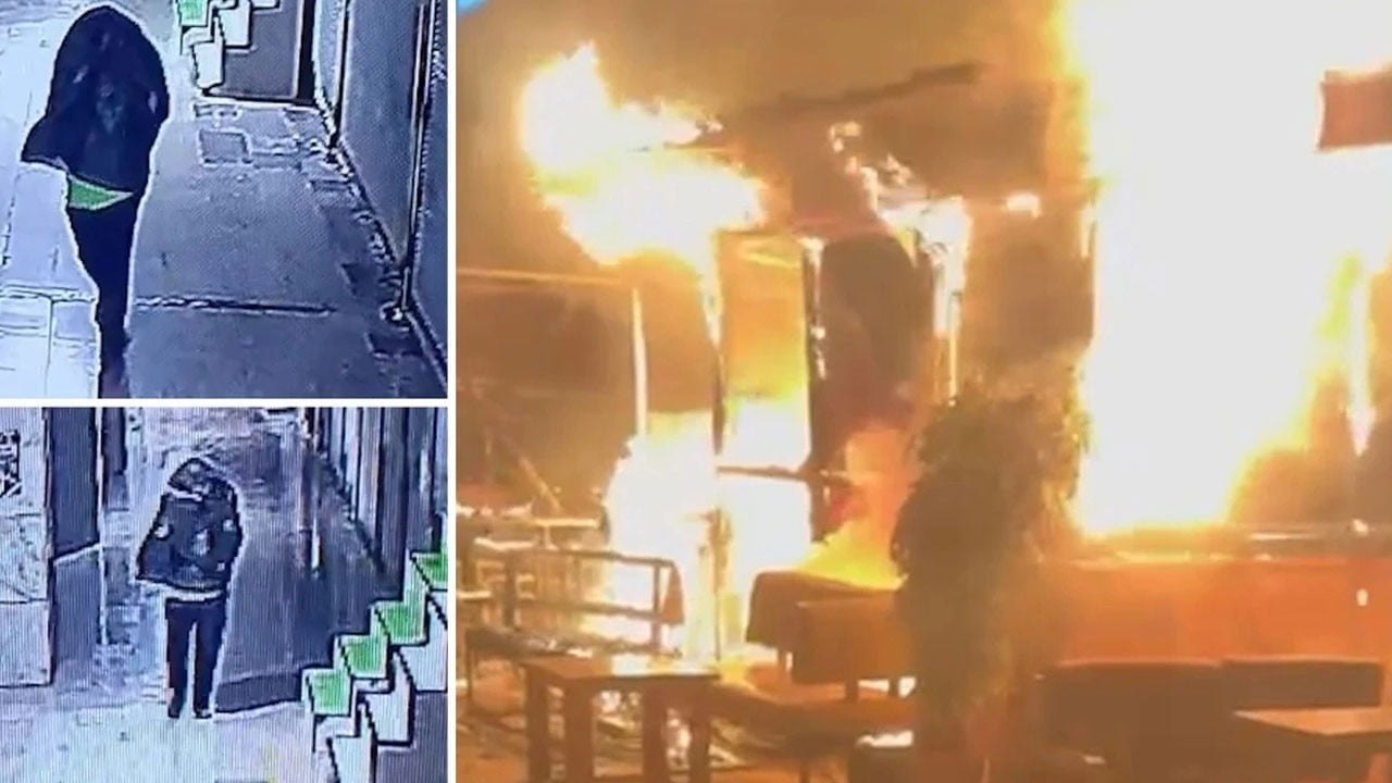Çay ocağını yakan çöp poşetli kundakçı aynı gün evinde yakalandı