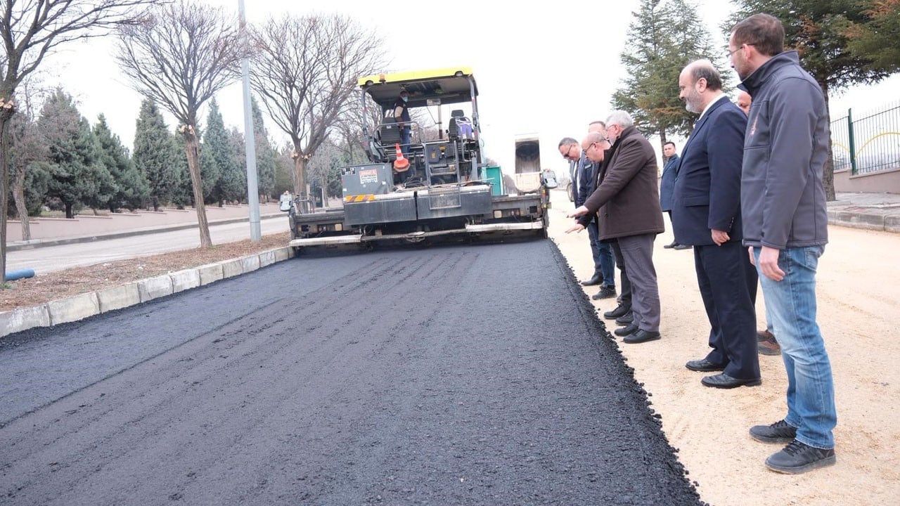 Çorum OSB’de yollar yenilendi