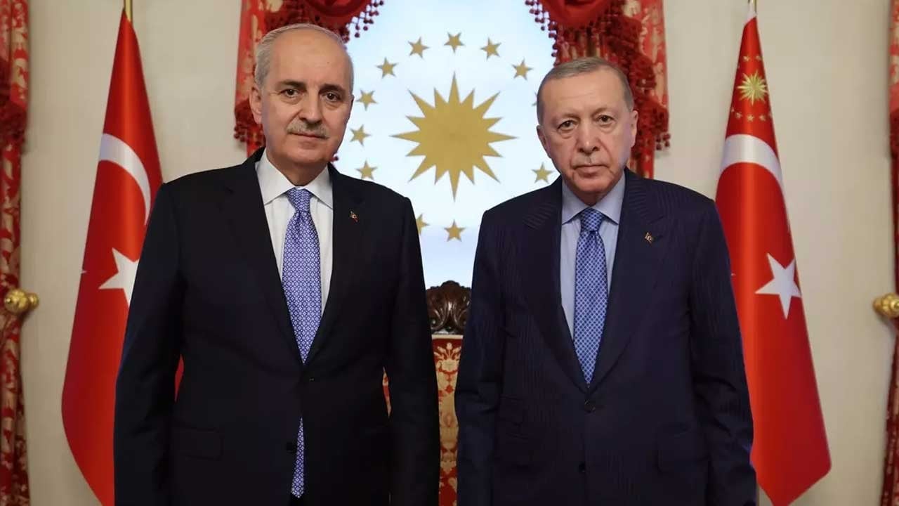 Cumhurbaşkanı Erdoğan, Kurtulmuş'u kabul etti