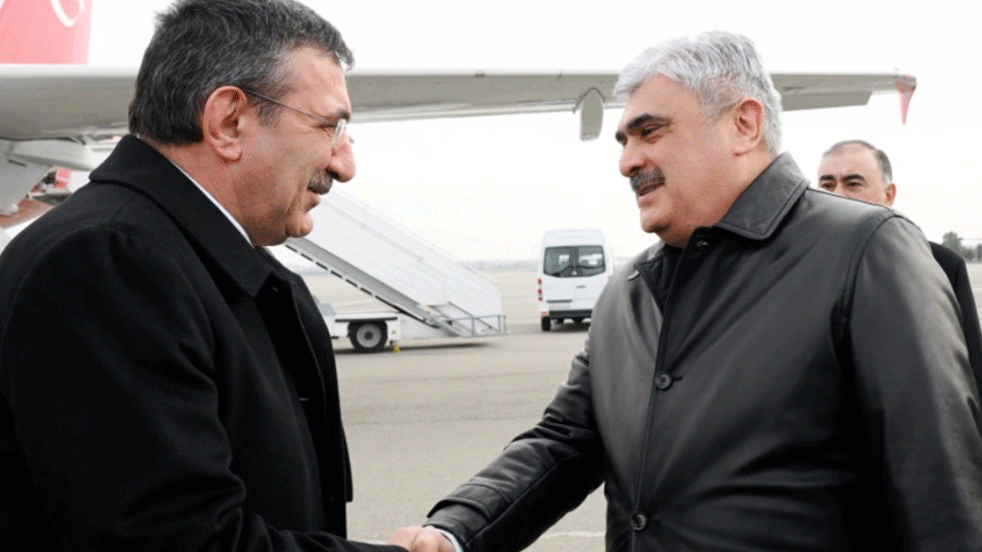 Cumhurbaşkanı Yardımcısı Cevdet Yılmaz Bakü'de