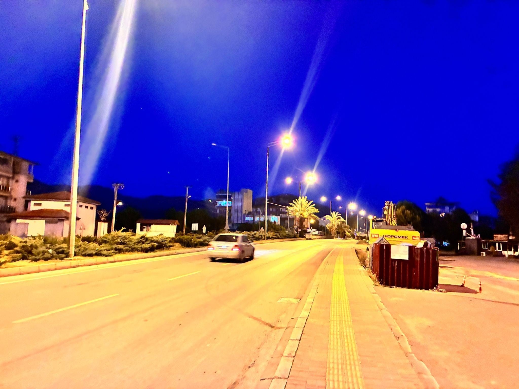 D-400 karayolundaki hasar onarıldı, yol trafiğe açıldı