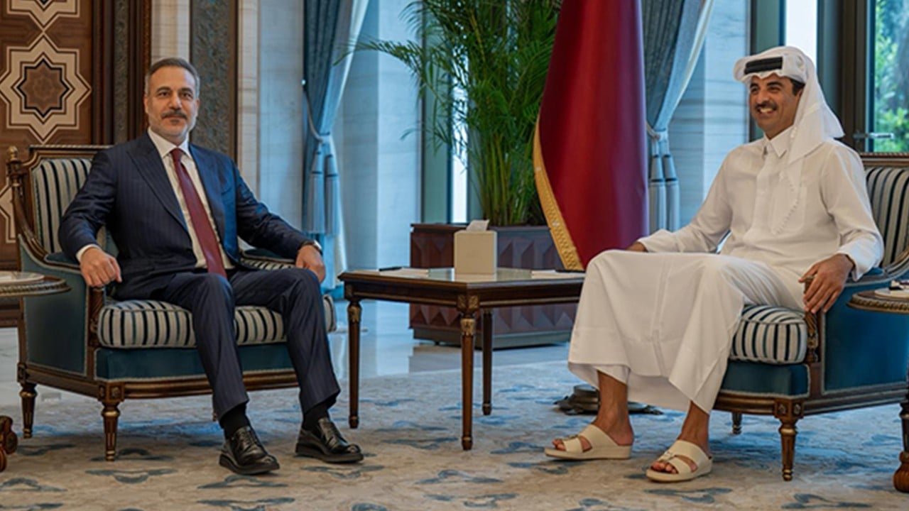 Dışişleri Bakanı Fidan, Katar Emiri tarafından kabul edildi