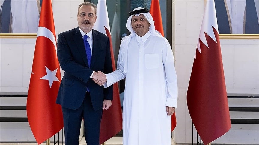 Dışişleri Bakanı Fidan, Katarlı mevkidaşı Al Sani ile görüştü