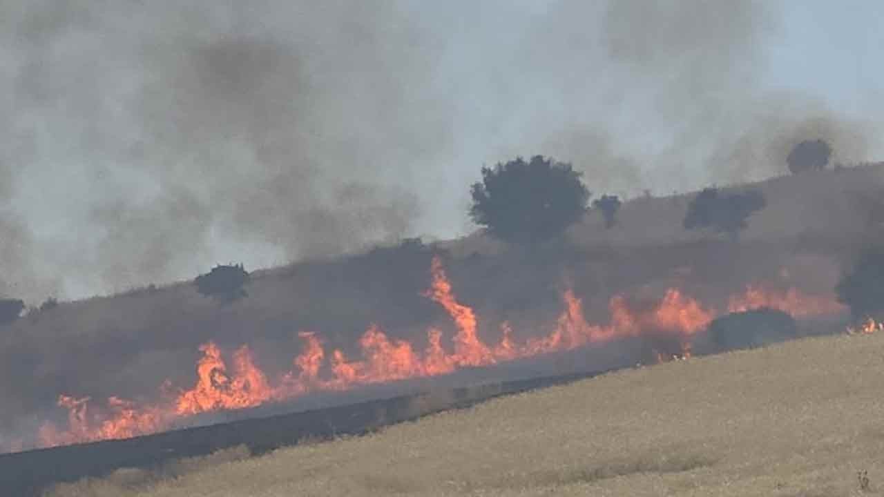 Diyarbakır’da tehlikeli yangın! Ekipler olay yerinde