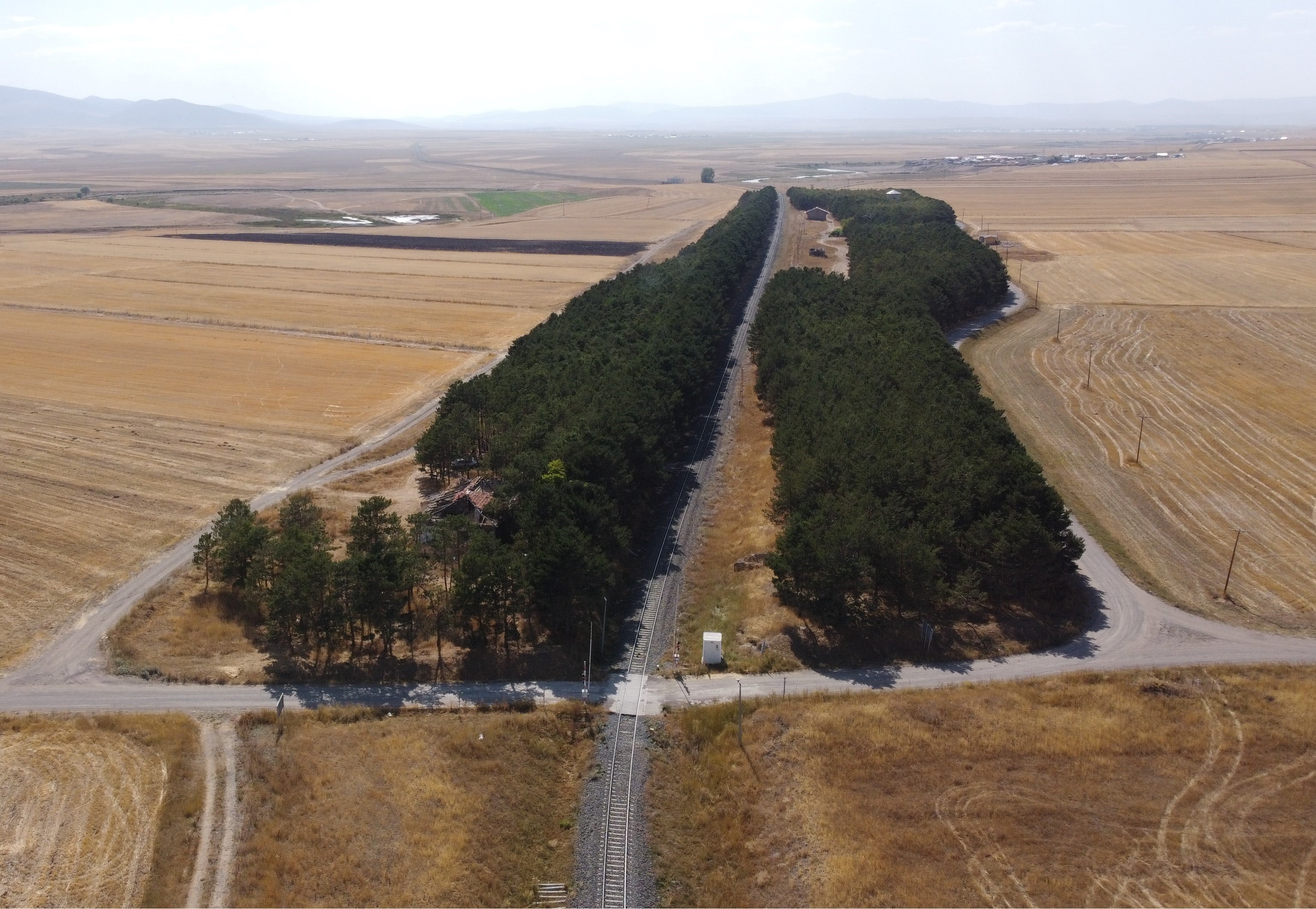 Doğu bozkırında saklı cennet! Benliahmet istasyonu sonbaharla büyüledi