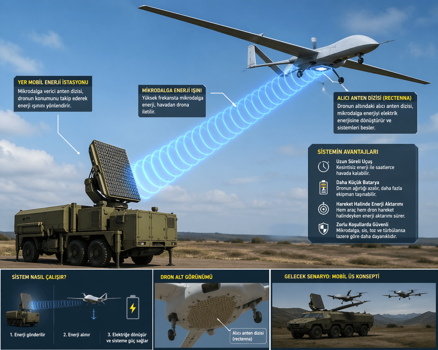 Dronlar Artık Havada Şarj Oluyor: Kablosuz Enerjide Yeni Dönem