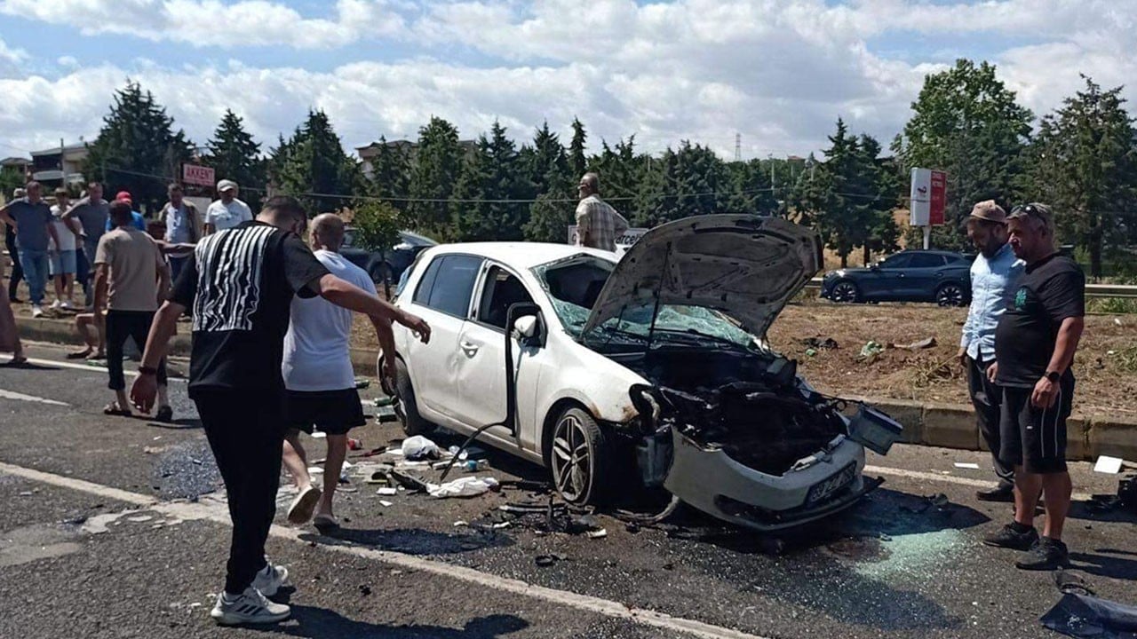 Düğünlerine 5 gün kala kaza geçirdiler