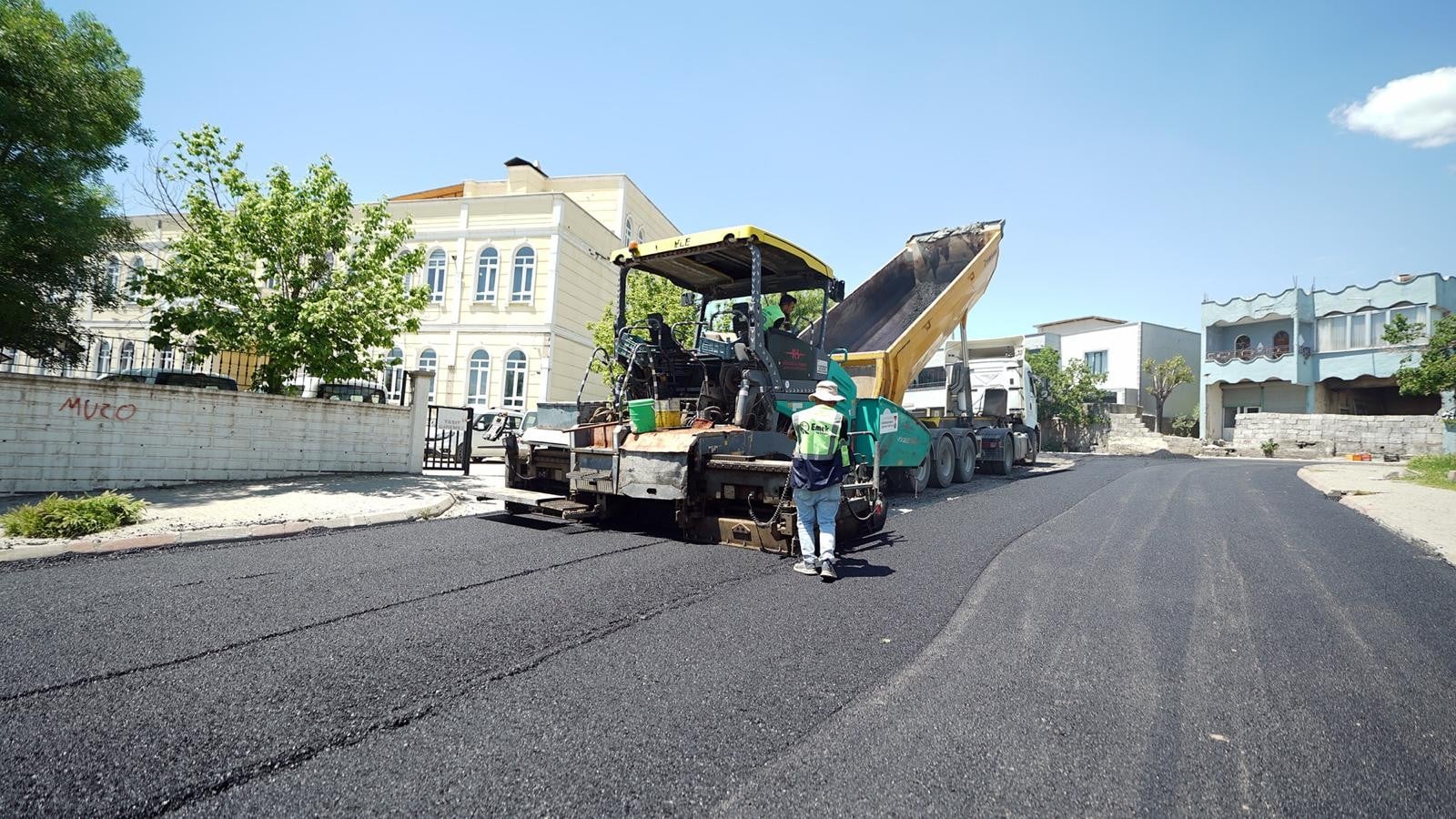 Dulkadiroğlu’nda Sokak Sokak Cadde Cadde Asfalt Çalışması Başladı