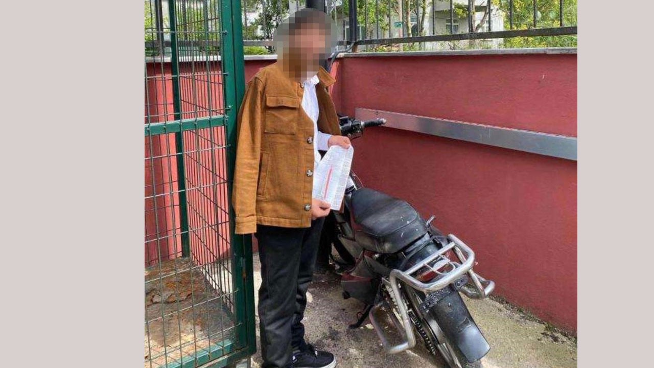"Dur" ihtarına uymadı hayatının şokunu yaşadı! 20 bin TL’lik motosiklete 286 bin TL ceza kesildi