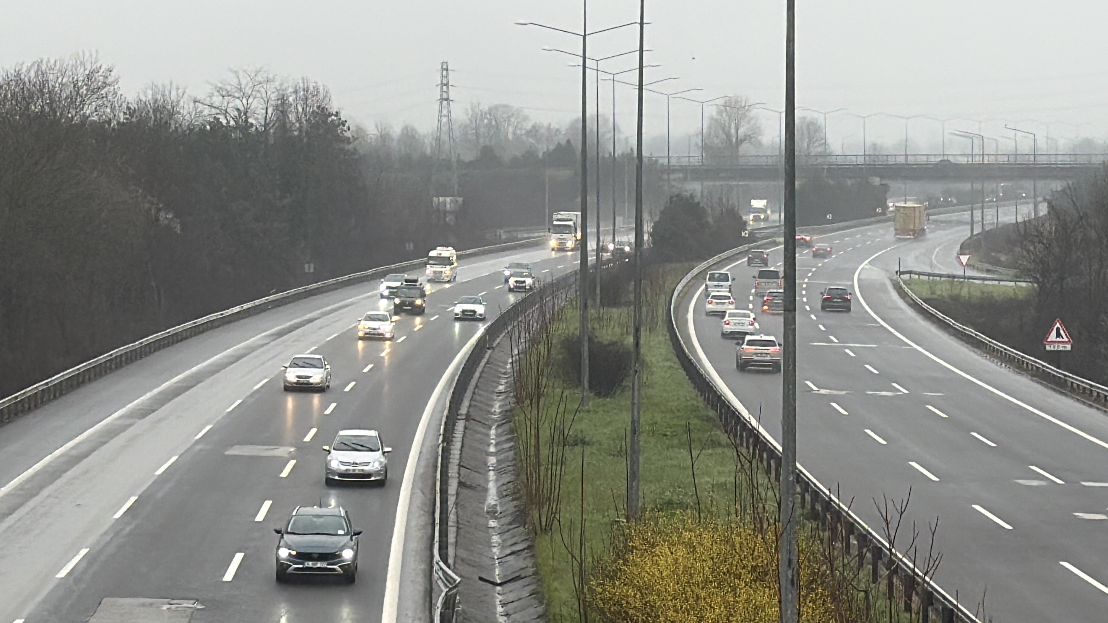 Düzce’de bayram dönüşü akıcı yoğunluk