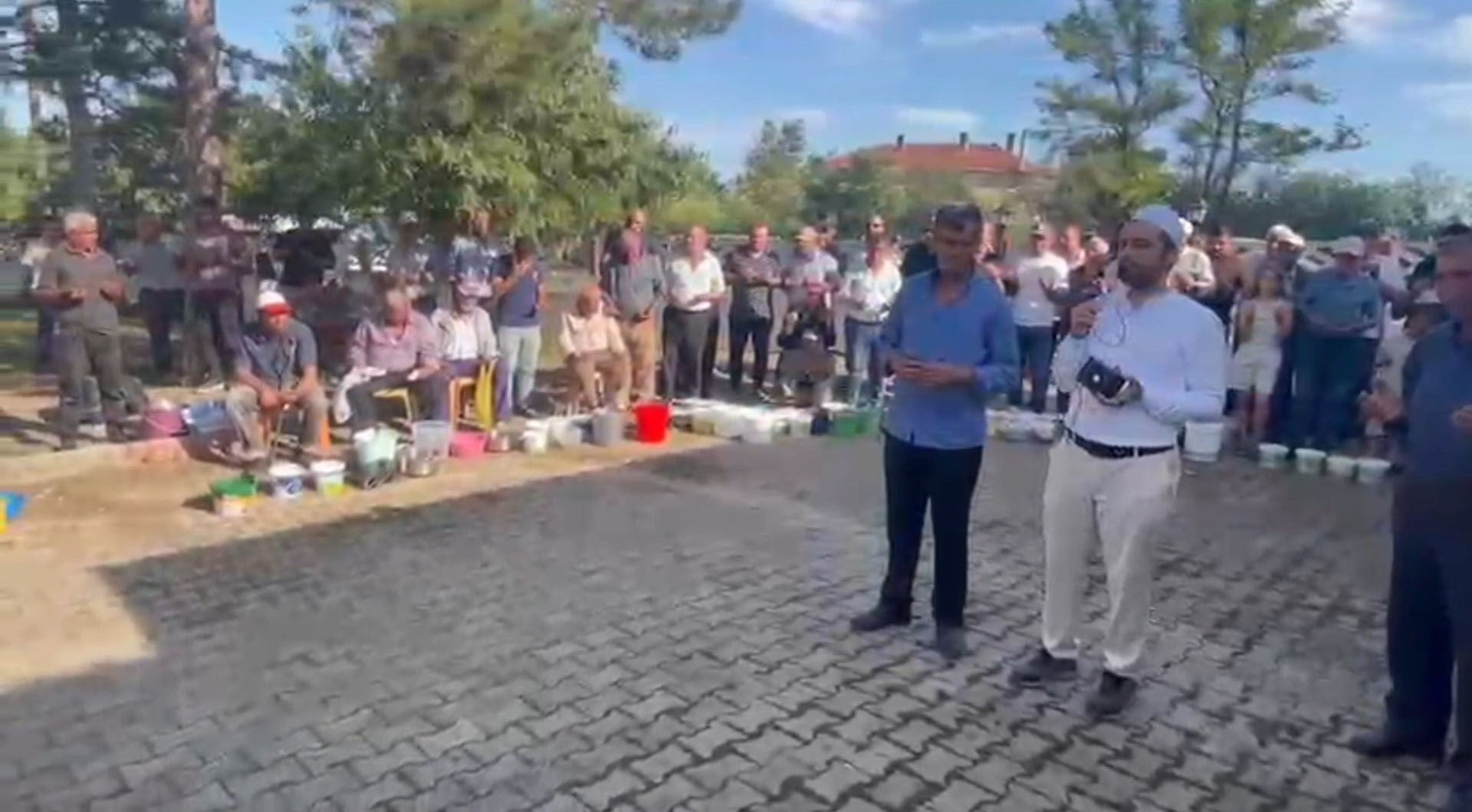 Edirne'de asırlık bayram geleneği: Bu köyde et girmeyen ev kalmıyor