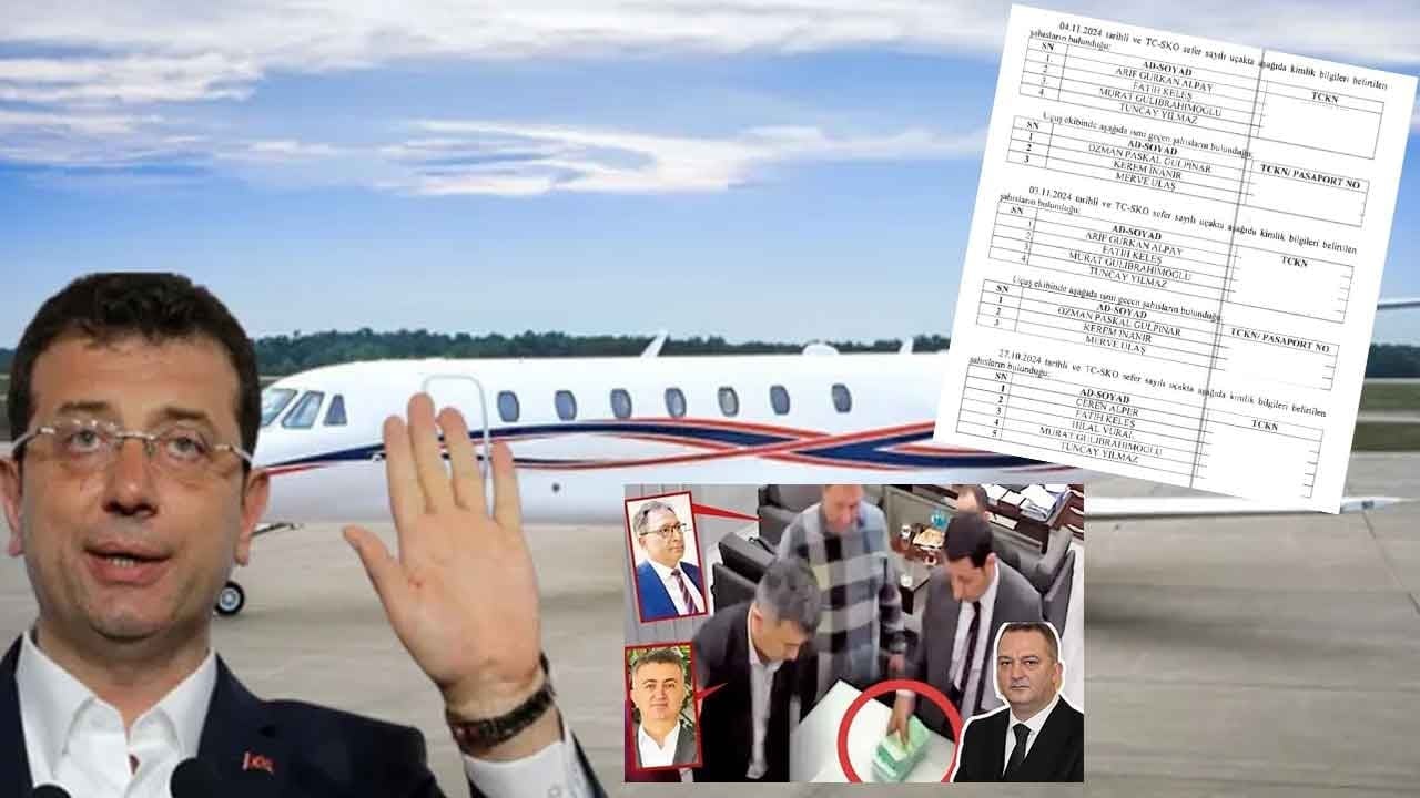 Ekrem'in kasalarının özel jet trafiği