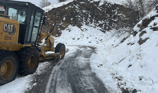 Elazığ’da Kar Esareti: 510 Köy Yolu Ulaşıma Kapandı!