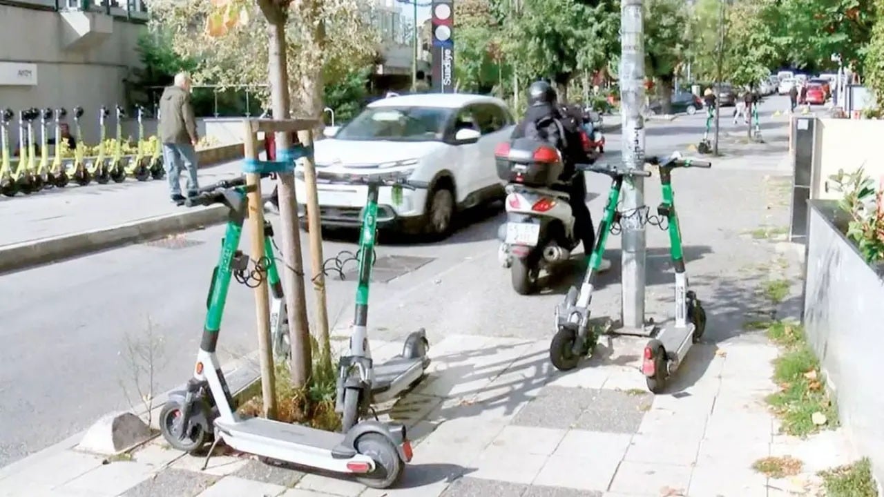 Elektrikli scooterlar bu şehirde yasaklandı!