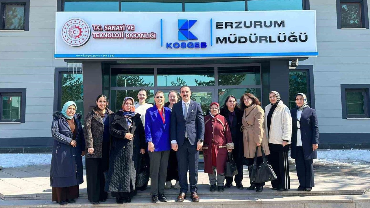 Erzurum’da kadın girişimciler bir araya geldi!