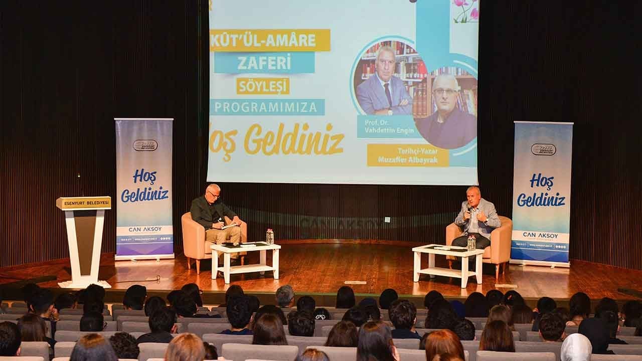Esenyurt'ta tarih rüzgarı esti! Kût’ül-Amâre Zaferi'nin gizli kalmış kahramanlıkları anlatıldı!