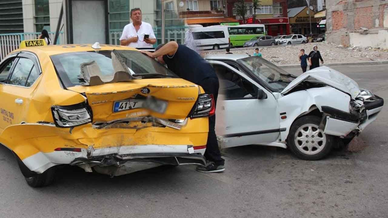Eskişehir çevreyolunda feci kaza! Otomobil ticari taksiye arkadan çarptı, trafik felç oldu!