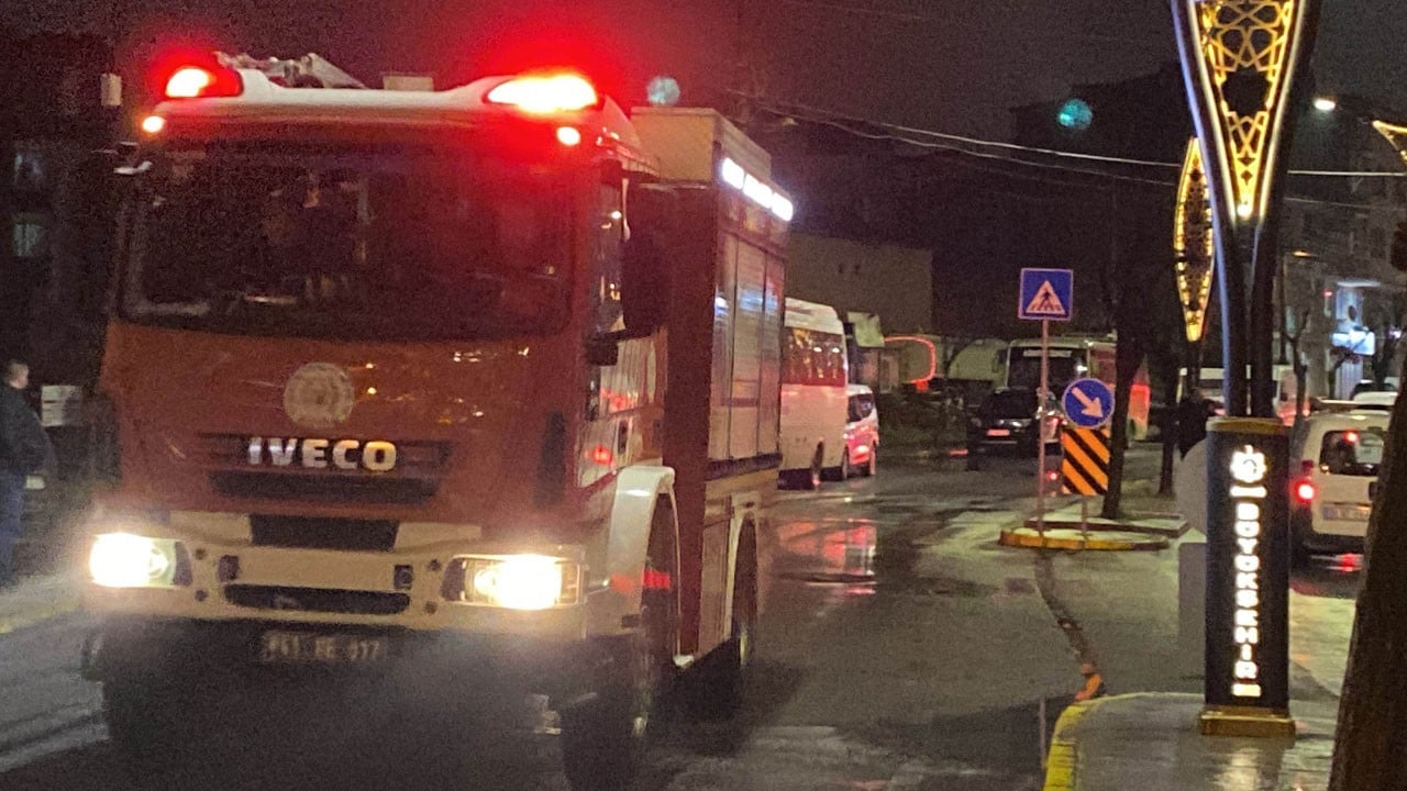 Evdeki şofben alev aldı! Büyük panik yaşandı