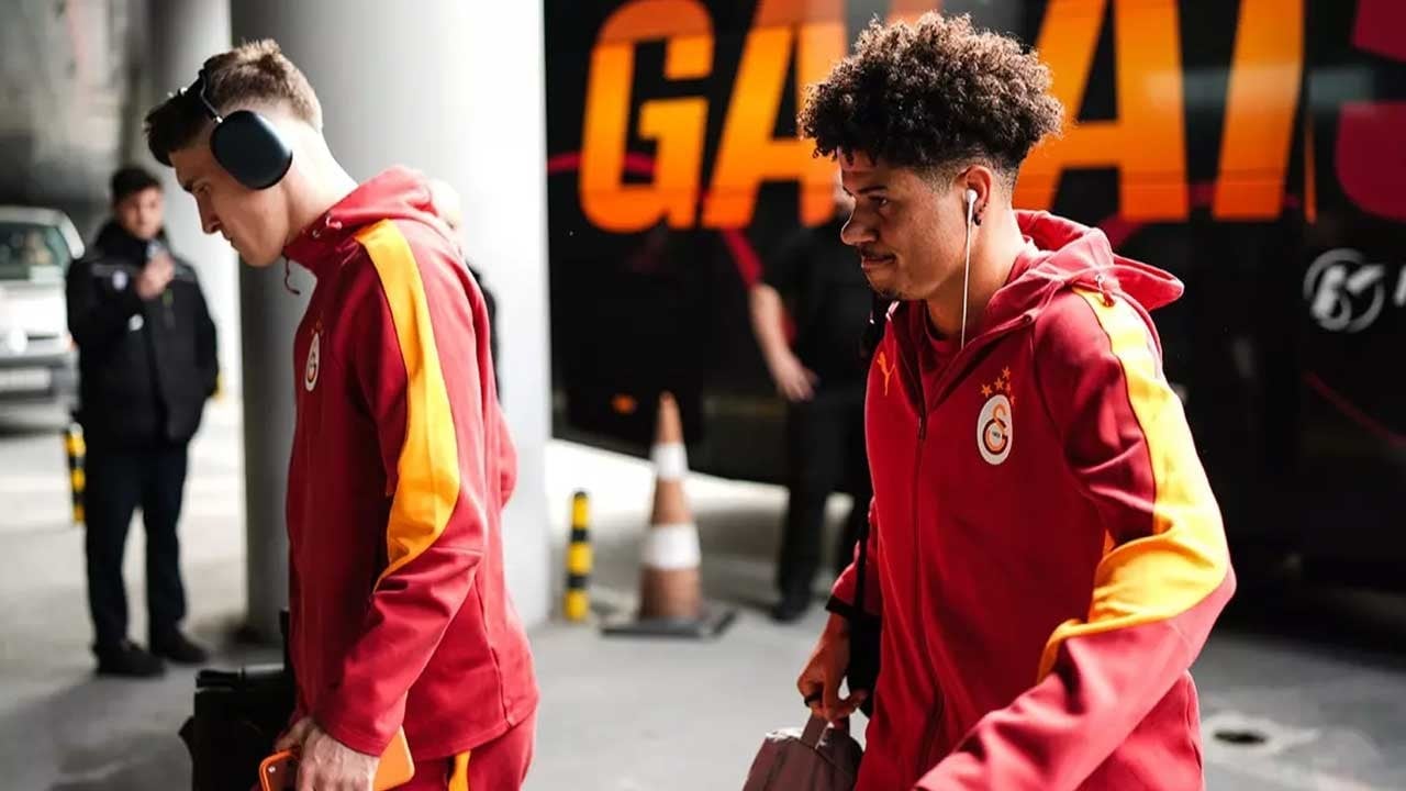Galatasaray, Juventus maçı için İtalya'ya gitti