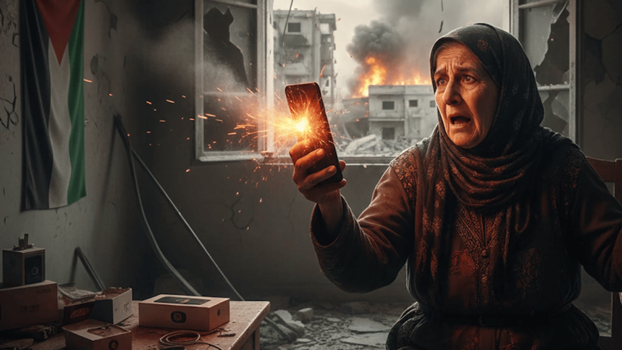 Gazze'de patlayan telefon krizi! Hacklendiler mi?