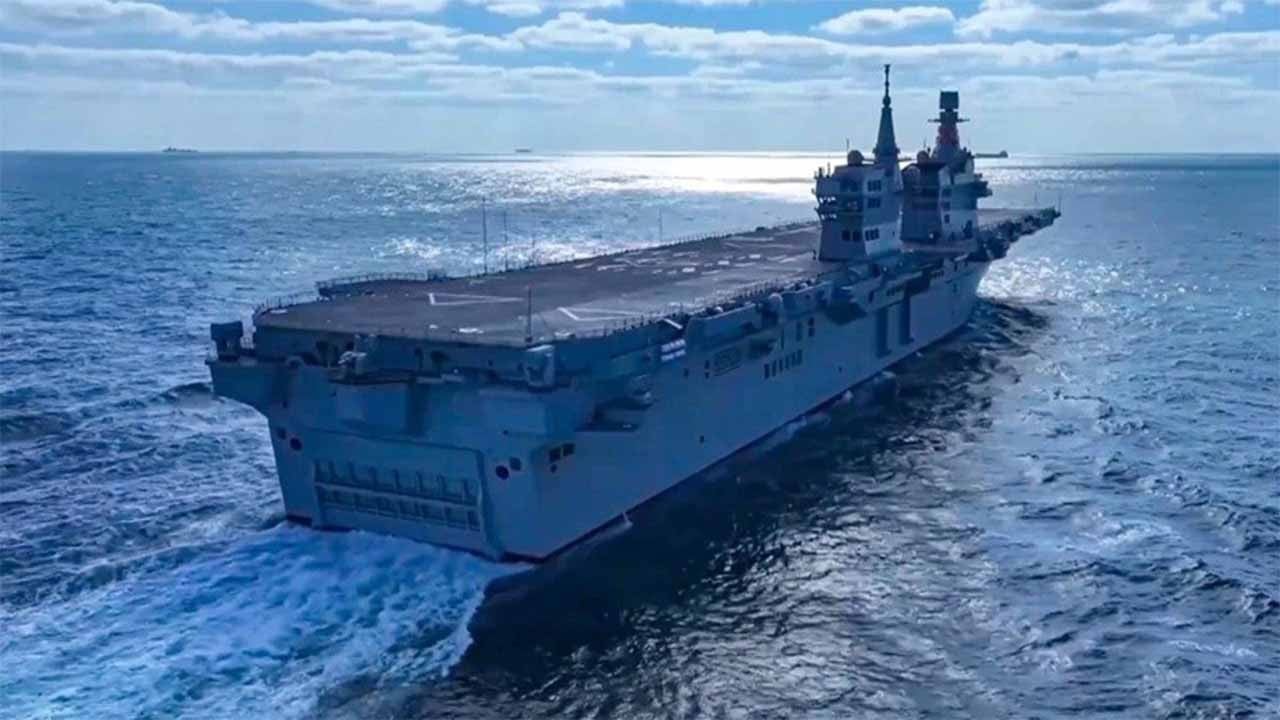 Güney Çin Denizi'ne hareket etti Çin'in ilk İHA gemisi deneme seferinde