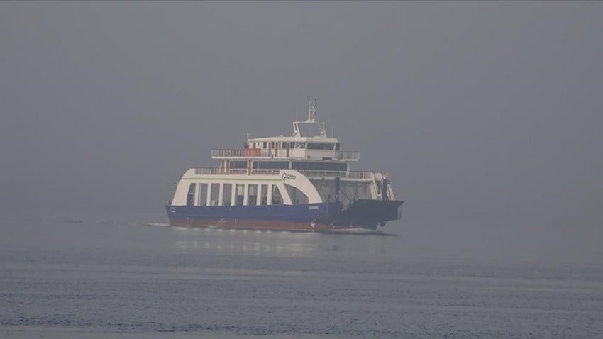Güney Marmara'da fırtına engeli: Feribot seferleri peş peşe iptal edildi!