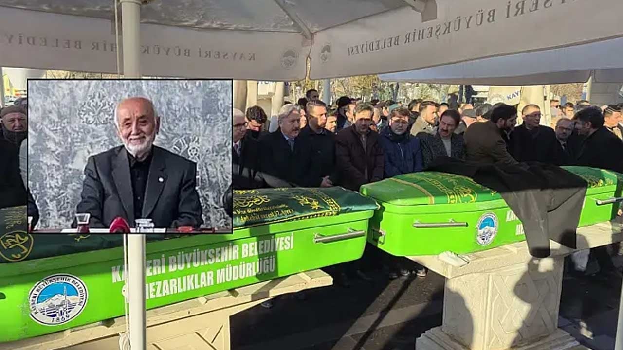 Hayatını vakıf hizmetlerine adamış Gönüllü Kültür Kuruluşları Başkanı Ahmet Taş, son yolculuğuna uğurlandı