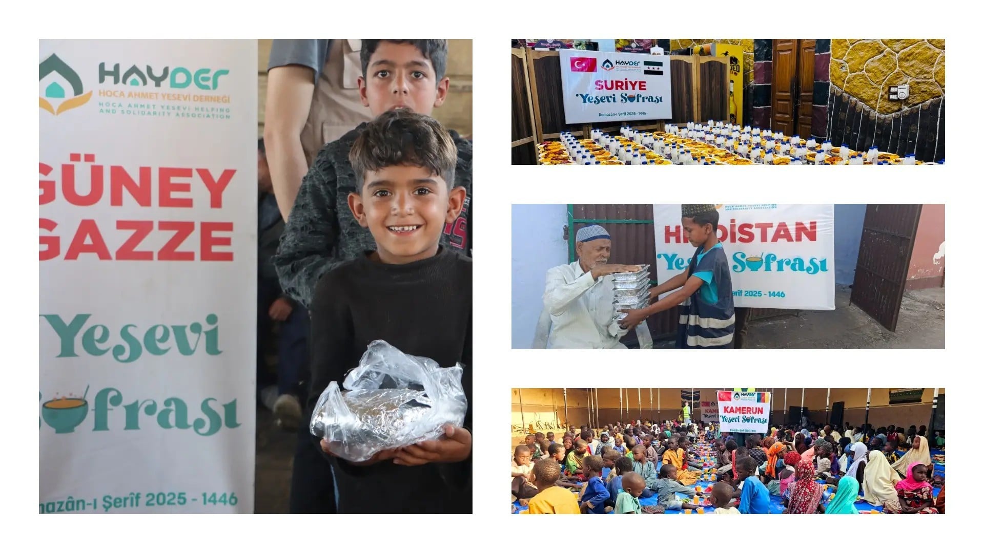 HAYDER, Bu Ramazan’da da Ümmet Coğrafyasında En Az 500 Bin Yesevi Sofrası Kuruyor!