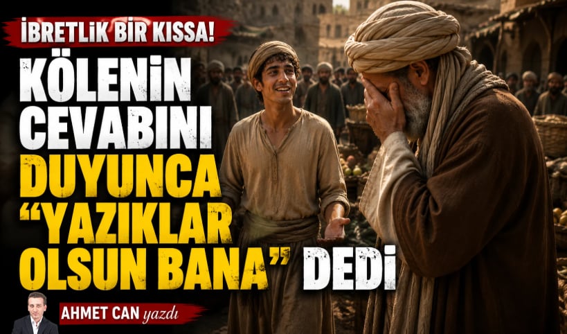 İbretlik bir kıssa! Kölenin cevabını duyunca "Yazıklar olsun bana" dedi