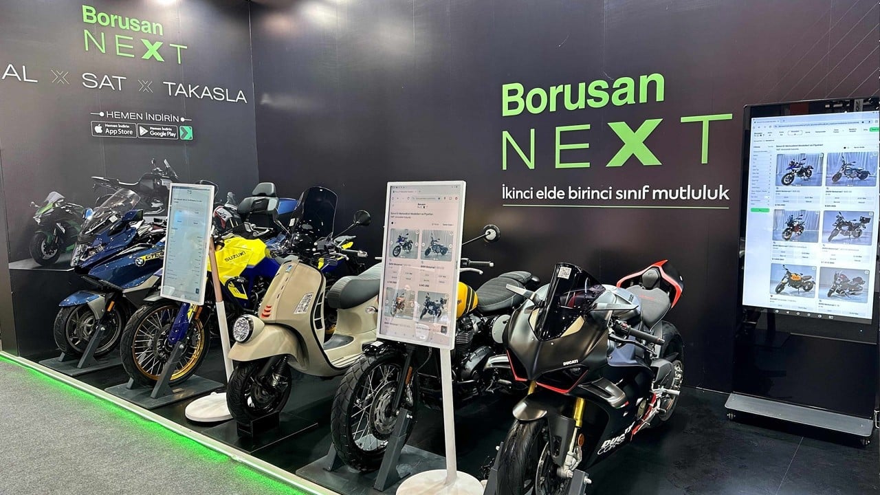 İkinci elde bir ilk! Borusan Next Motobike İstanbul’da sahnede!