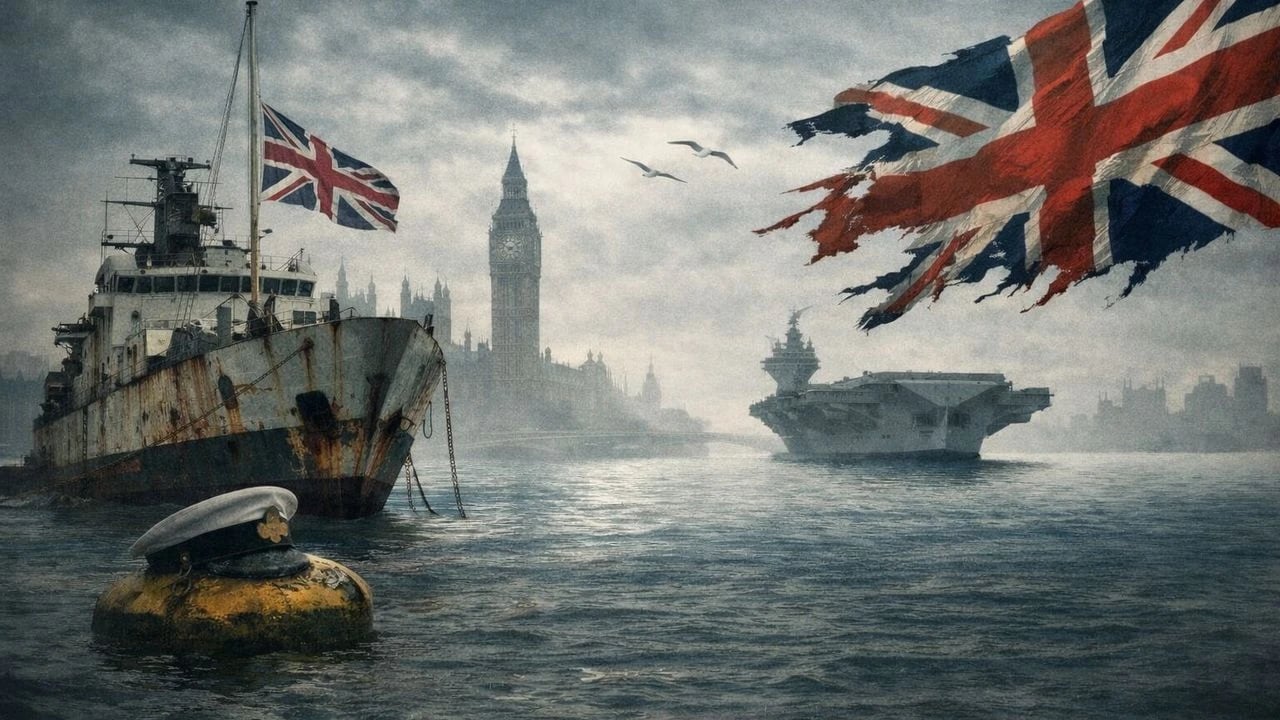 İngiliz deniz gücü 480 yıl sonra sona erdi!