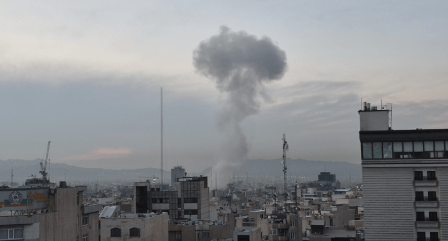 İran basını duyurdu: Tahran’daki ‘ABD’nin casusluk yuvası’ vuruldu