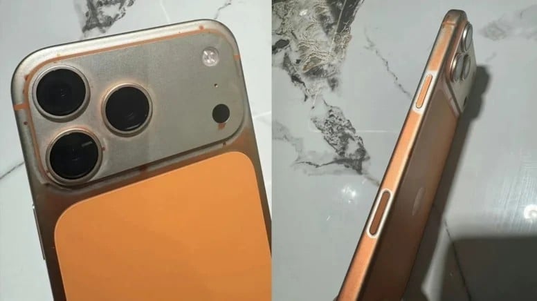 Islak mendil skandalı! iPhone 17 Pro Max’in boyası elinde kaldı