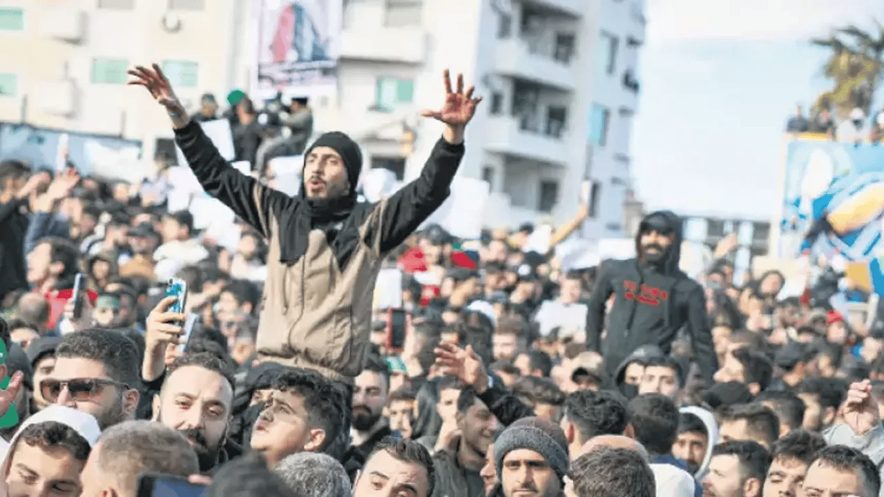 'İsrail'e can feda' diye bağırdılar! Suriye'de Nusayri artıklarından provokasyon!