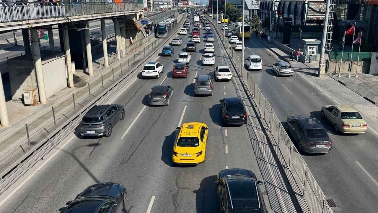 İstanbul'da trafik yoğunluğu arttı