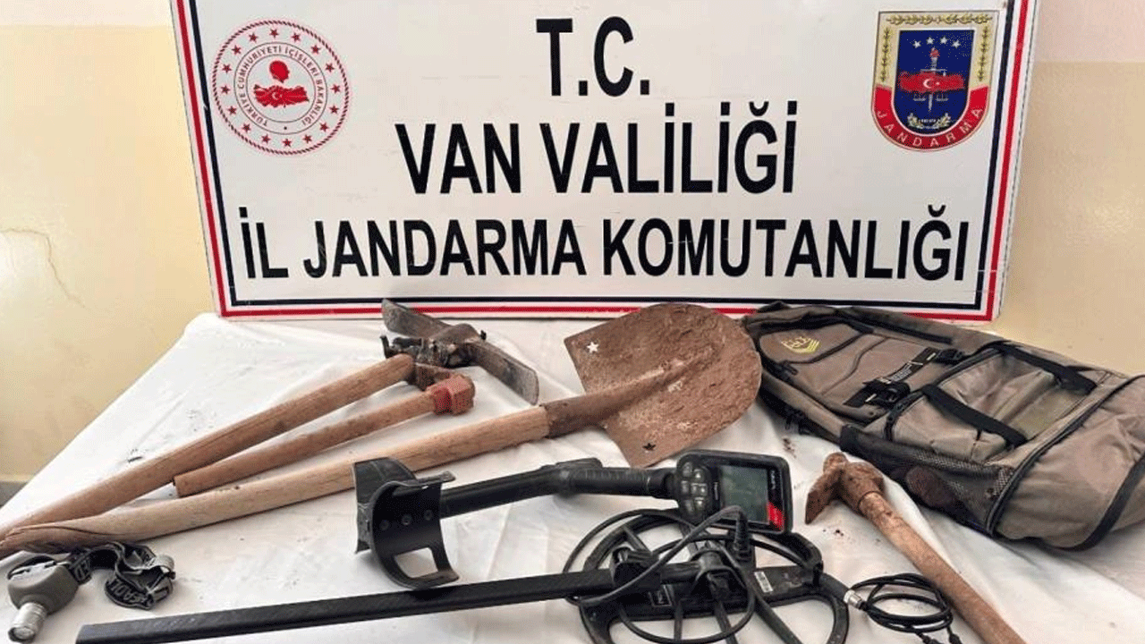 Kaçak kazıcılara suçüstü