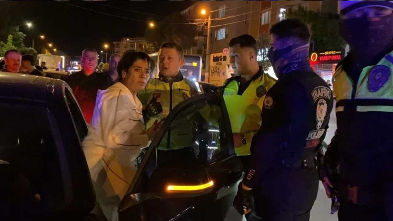 Kadın sürücüye rekor ceza! Anahtarı bıraksa da olur