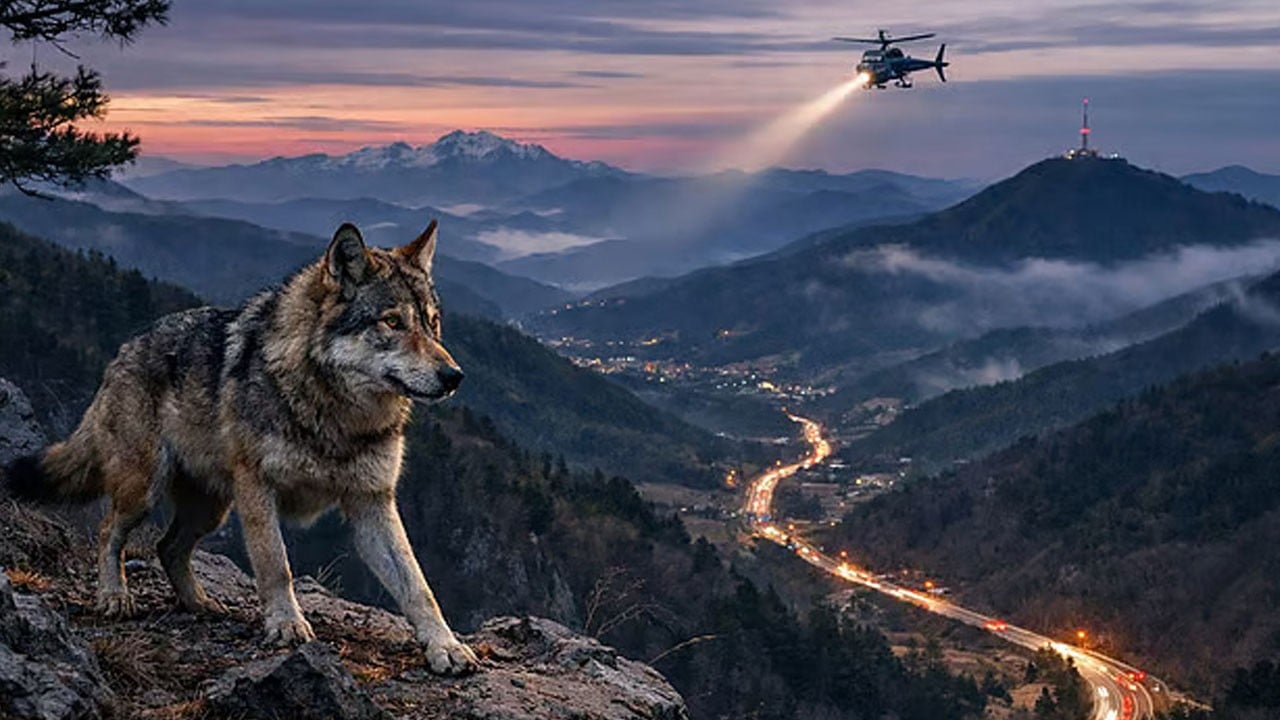 ‘Kafese sığmayan’ kaçak kurt dünyaca ünlü oldu!