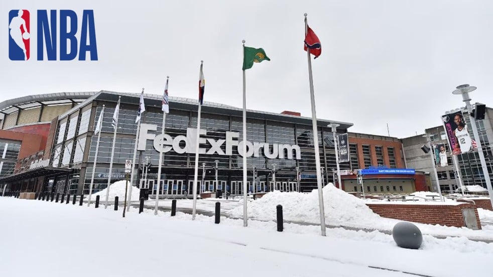 "Kar fırtınası" NBA maçlarını bile ertelettirirdi