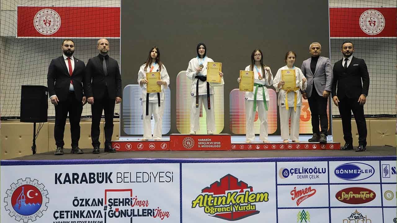 Karabük'te karate fırtınası dindi! Kyokushin şampiyonları dev finalle belli oldu!