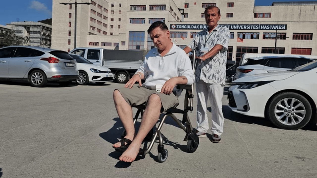 Karın ağrısı ile gittiği hastanede yürüyemez hale geldi!