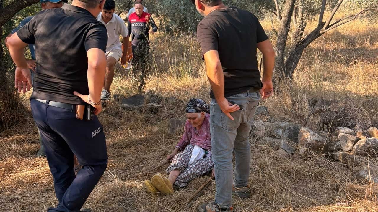 Kaybolan 80 yaşındaki kadın, sağ olarak bulundu