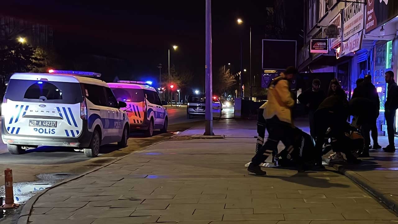 Kayseri’deki bıçaklı kavgada 1 kişi yaralandı