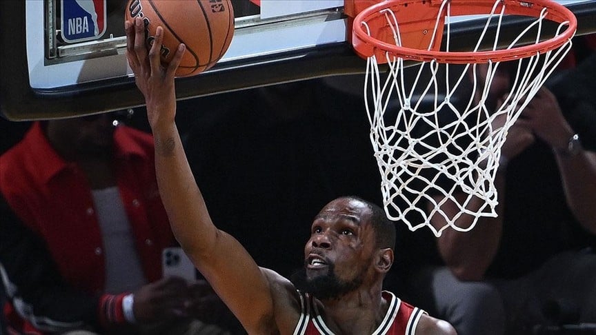 Kevin Durant, NBA'de bunu da başardı!