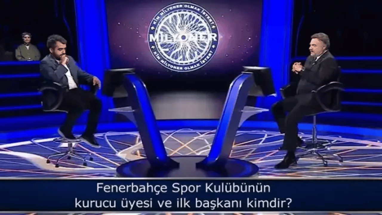 Kimse bilemedi:1 Milyon TL’lik 'Fenerbahçe' sorusu!