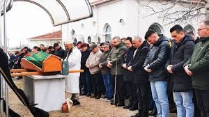 Kırklareli'nde sobanın patlaması sonucu ölen kişinin cenazesi defnedildi