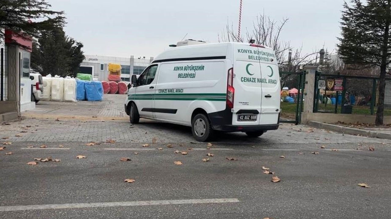 Konya’da korkunç ölüm