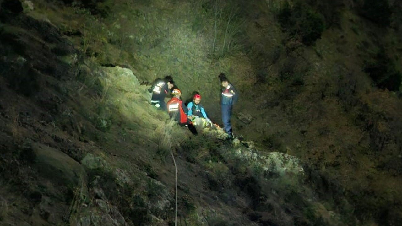Korkunç olay! Mantar toplarken uçuruma yuvarlandı